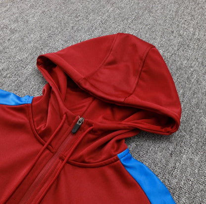 Barcelona Red and Black Tracksuit