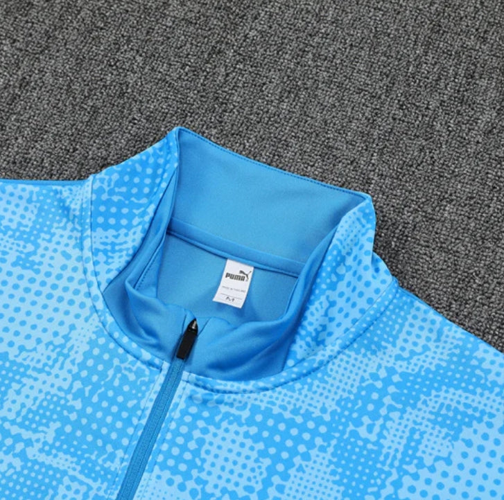 2025/2026 Manchester City Blue Tracksuit