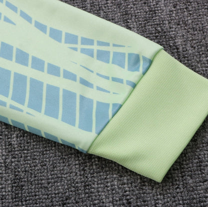 Brazil Violet and Light Green Tracksuit