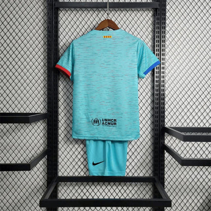 23/24 Barcelona Away Kids Size