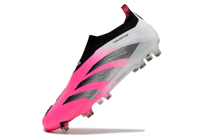 Adidas Predator Accuracy | Pink | White | Black | Laceless