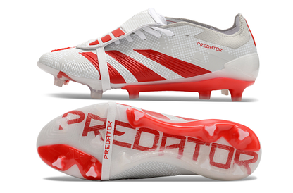 Adidas Predator Accuracy+ Shoes - White | Red