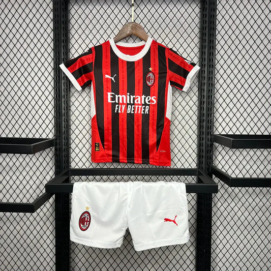AC Milan Home 24/25   Kids Size
