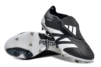 Adidas Predator Accuracy+ Shoes - Obsidian Black | White