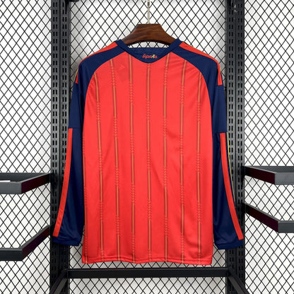 2026 Spain Home World Cup Kit Long Sleeve Fan Version