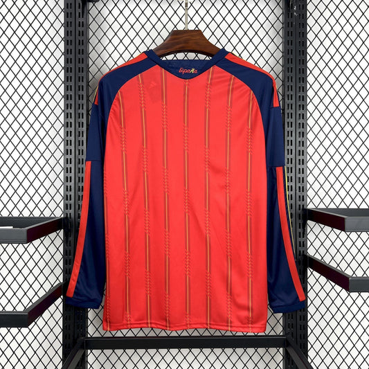 2026 Spain Home World Cup Kit Long Sleeve Fan Version
