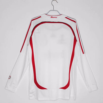 AC Milan 2007-2008 Retro Long Sleeve Away Kit