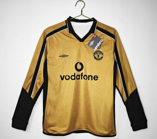 Manchester United 2001-2002 Retro Long Sleeve Goalkeeper Kit