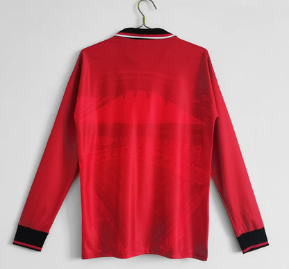 Manchester United 1994-1996 Retro Long Sleeve Home Kit