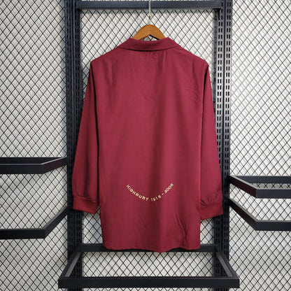 Arsenal 2005-2006 Retro Home Kit Long Sleeve