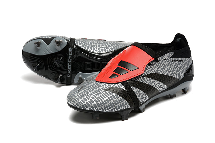 Adidas Predator Accuracy+ Shoes - Gray | Black | Red
