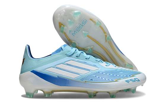 Adidas F50 | Messi Edition | Aqua | Light Blue | White