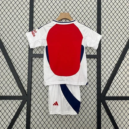 24/25 Arsenal Home Kit Kids Size