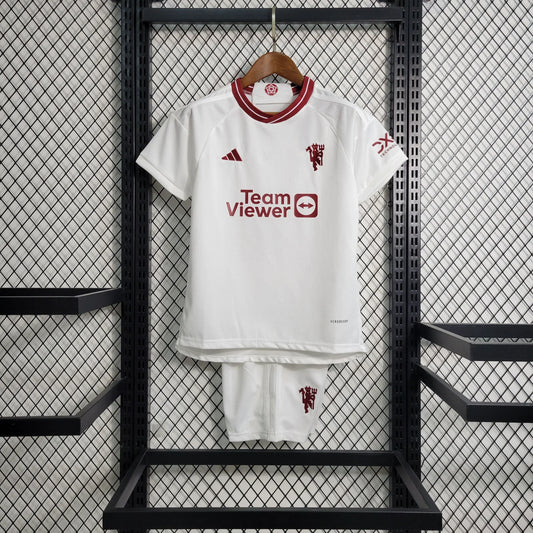 Manchester United 23/24 Third Away   Kids Size