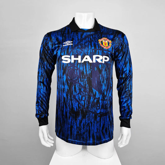 Manchester United 1992-1993 Retro Long Sleeve Away Kit