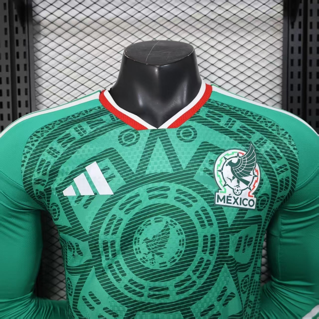 2026 Mexico Home World Cup Kit Long Sleeve Player Version