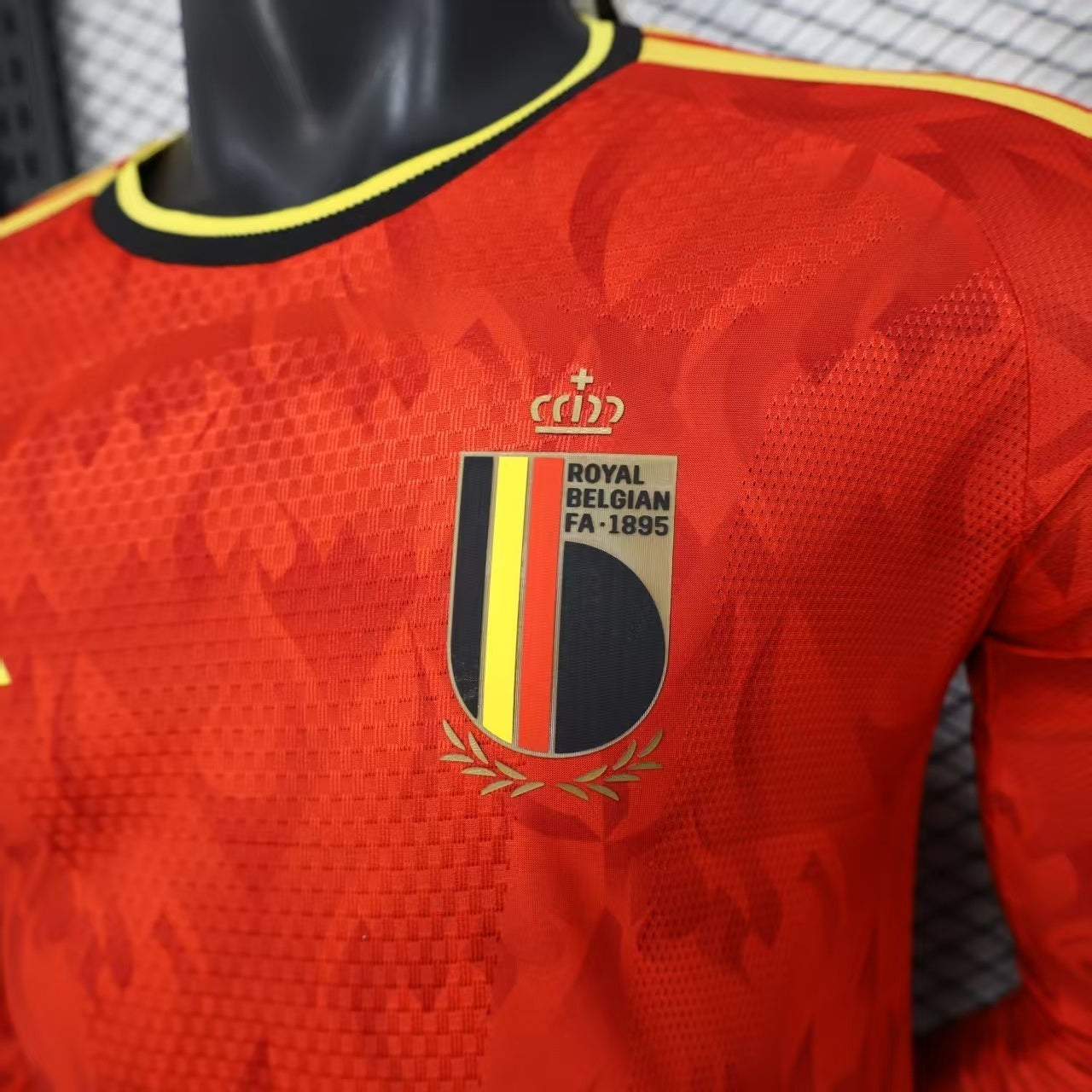 2026 Belgium Home World Cup Kit Long Sleeve Player Version