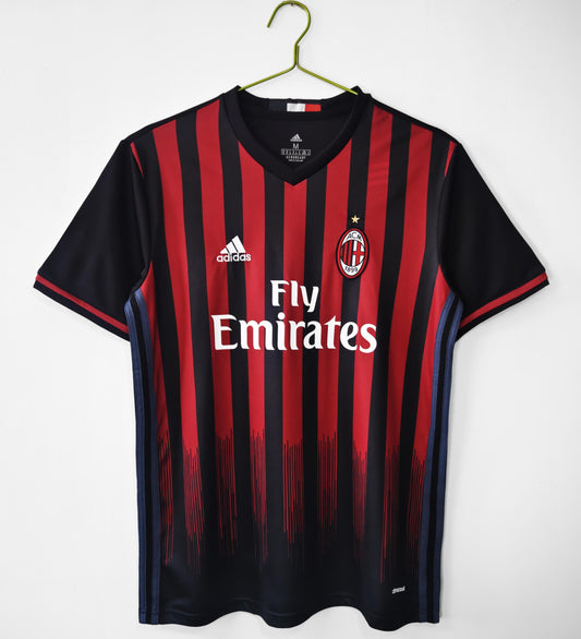 AC Milan 2017-2018 Home Jersey
