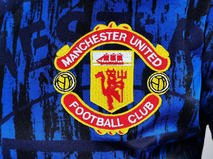 Manchester United 1992-1993 Retro Long Sleeve Away Kit