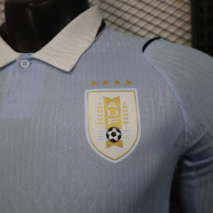 2026 Uruguay Home World Cup Kit Long Sleeve Player Version