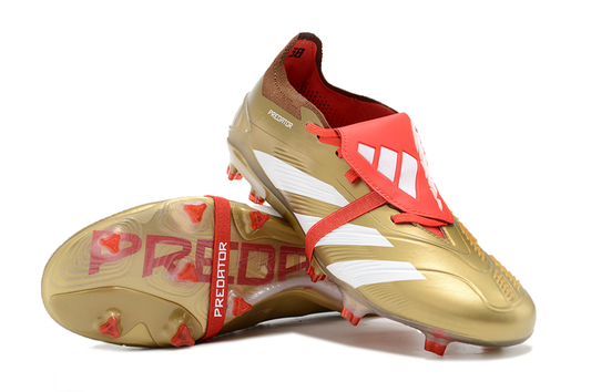 Adidas Predator Elite Shoes - Gold | Red | White