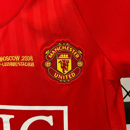 Manchester United Retro 06/07 Home   Kids Size