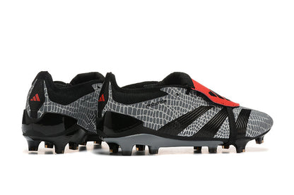 Adidas Predator Accuracy+ Shoes - Gray | Black | Red
