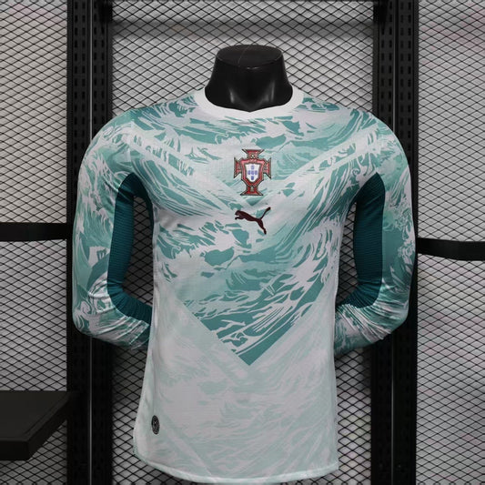2026 Portugal Away World Cup Kit Long Sleeve Player Version