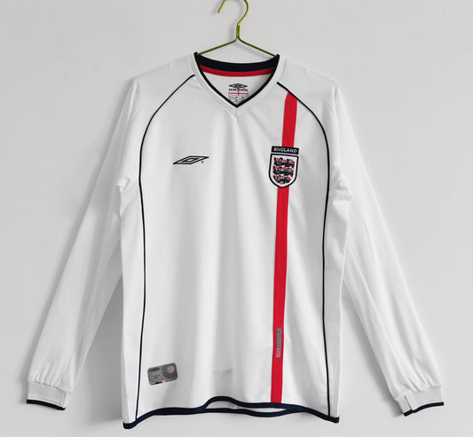 England 2006-2007 Retro Long Sleeve Home Kit