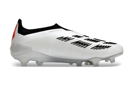 Adidas Predator Accuracy | Pure White | Black | Laceless