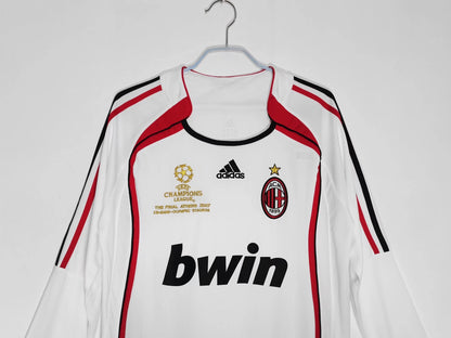 AC Milan 2007-2008 Retro Long Sleeve Away Kit