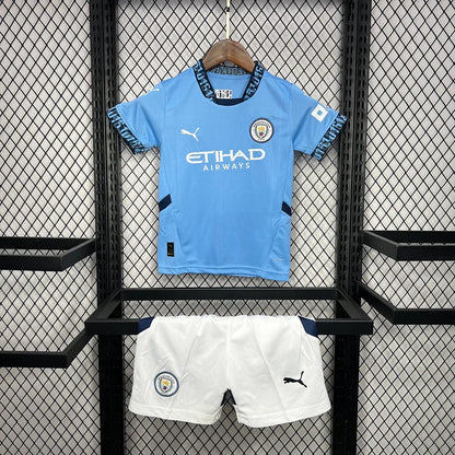 24/25 Manchester City Home Kit Kids Size