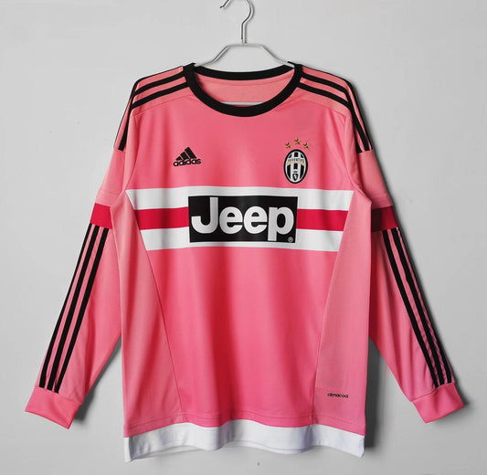 Juventus 2015-2016 Retro Long Sleeve Away Jersey