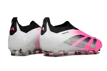 Adidas Predator Accuracy | Pink | White | Black | Laceless