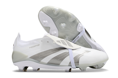 Adidas Predator Accuracy+ Shoes - White | Cloud Gray