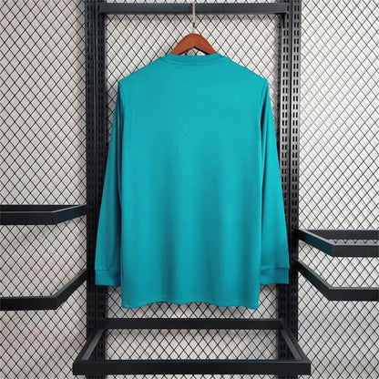 Real Madrid 2017-2018 Retro Third Kit Long Sleeve