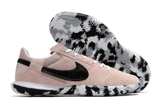 Nike Indoor Soccer Shoes | Streetgato | Pink | Iron Gray