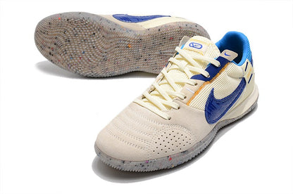Nike Indoor Soccer Shoes | Streetgato | Light Beige | University Gold