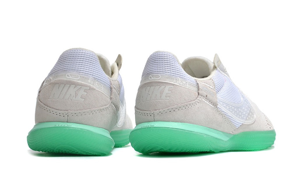 Nike Indoor Soccer Shoes | Streetgato | Gray | Green