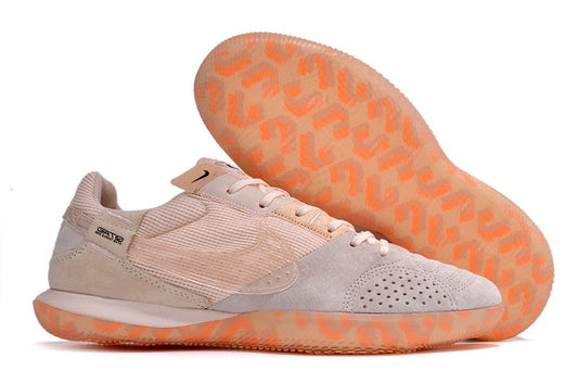 Nike Indoor Soccer Shoes | Streetgato | Light Orange | Gray