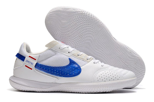 Nike Indoor Soccer Shoes | Streetgato | White | Game Royal Blue
