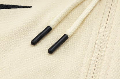 PSG Beige and Dark Blue Premium Tracksuit