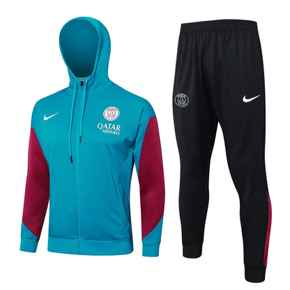 PSG Turquoise and Pink Premium Tracksuit